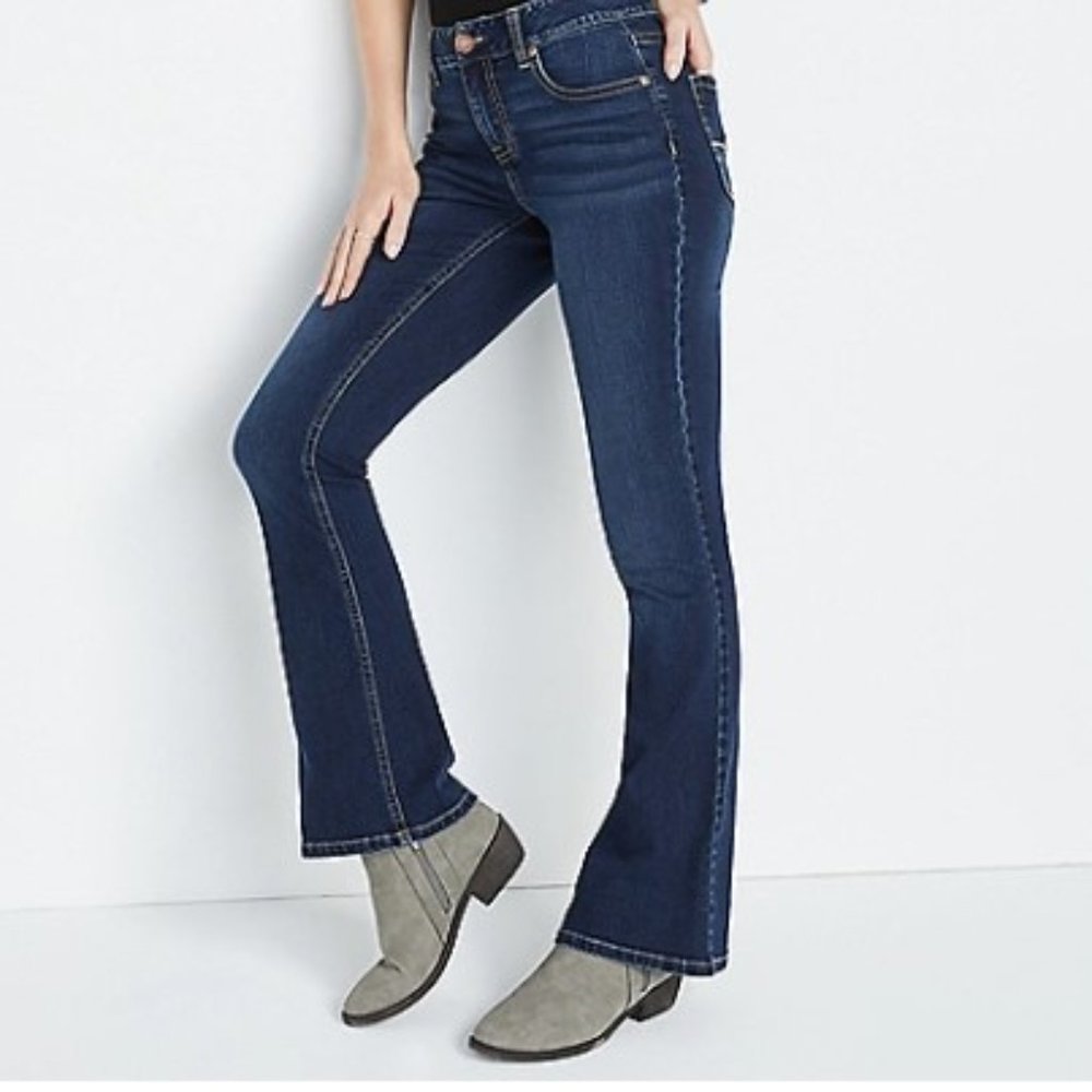 Maurices Classic Flare Mid Rise Jean